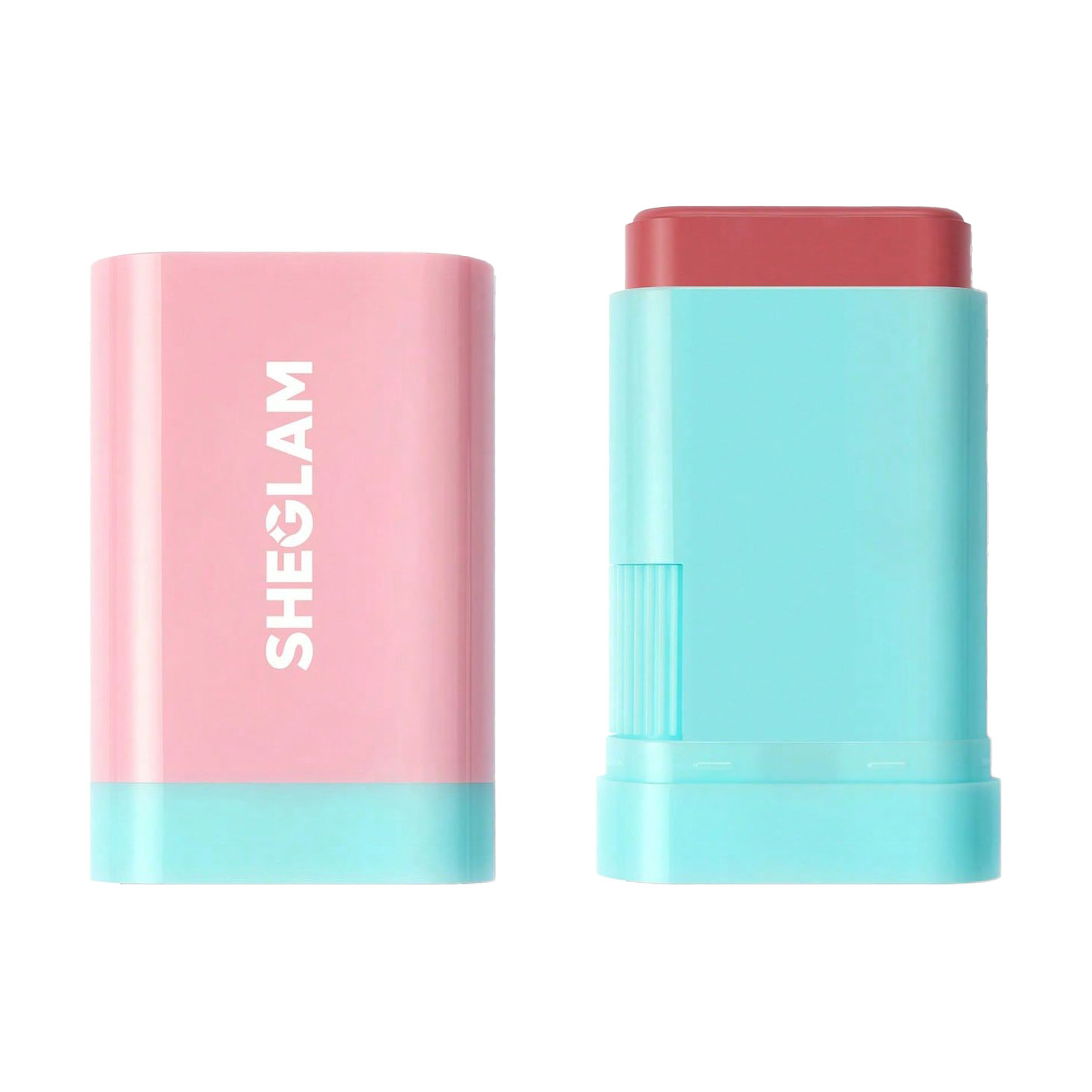 Рум'яна-стік для обличчя Sheglam Glass Glow Blush Stick, Brisk Babe, 15 г